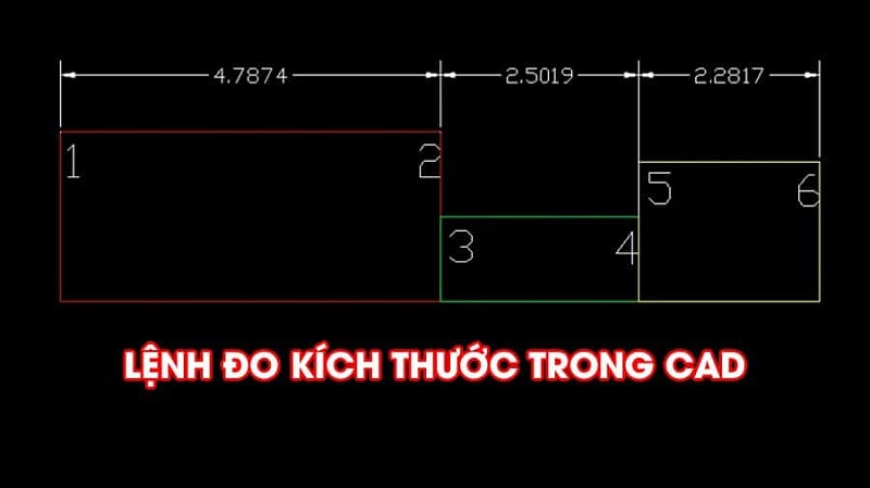 do-khoang-cach-trong-cad