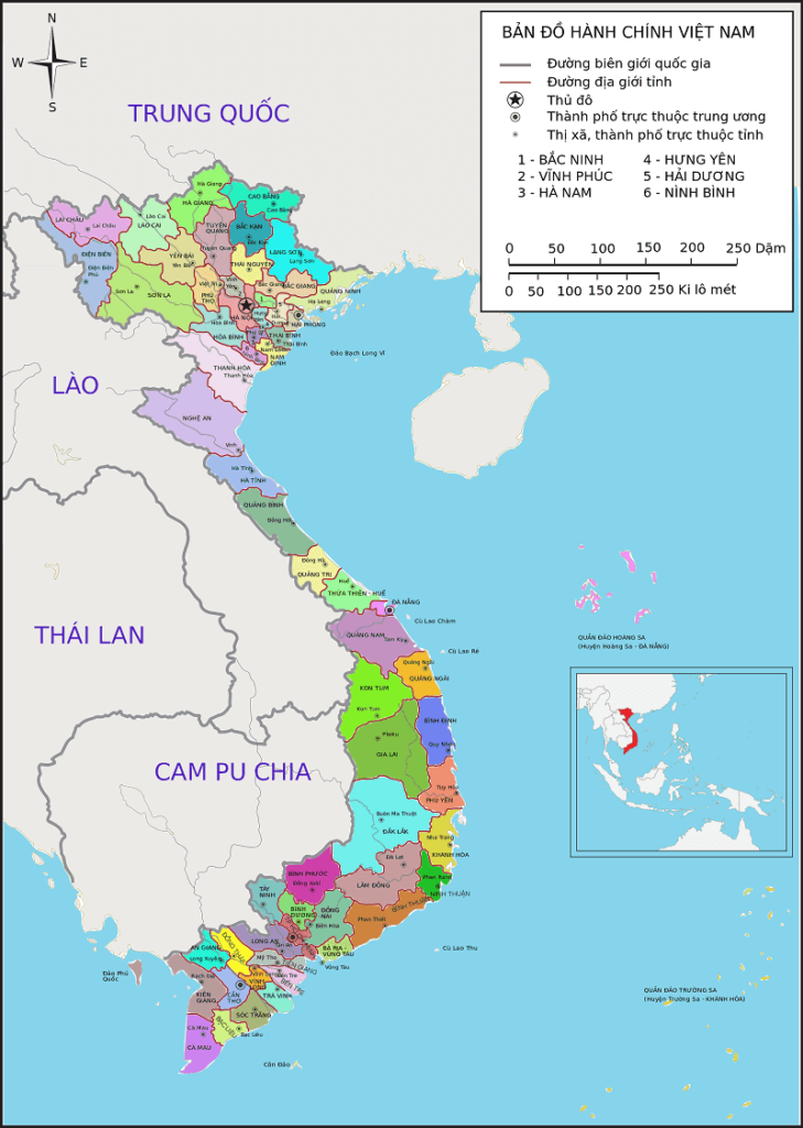 ban-do-hanh-chinh-viet-nam